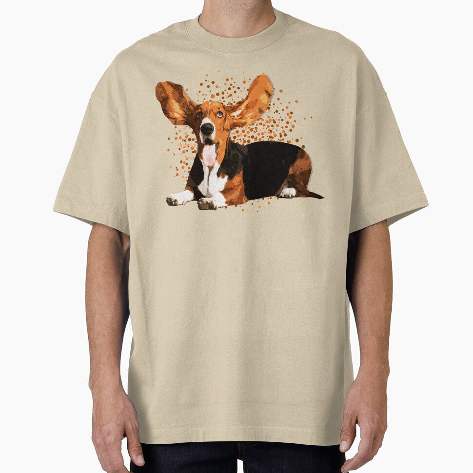 Basset Hound by k9printart