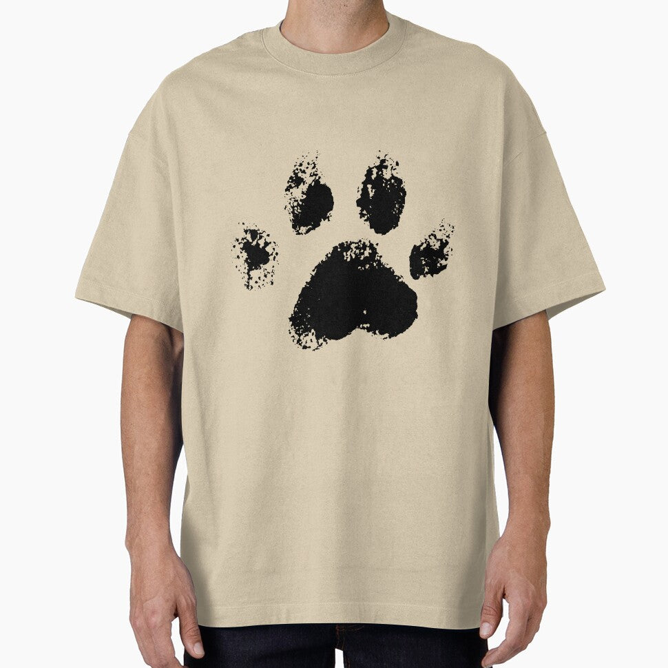 Black Paw Print by LionessLove