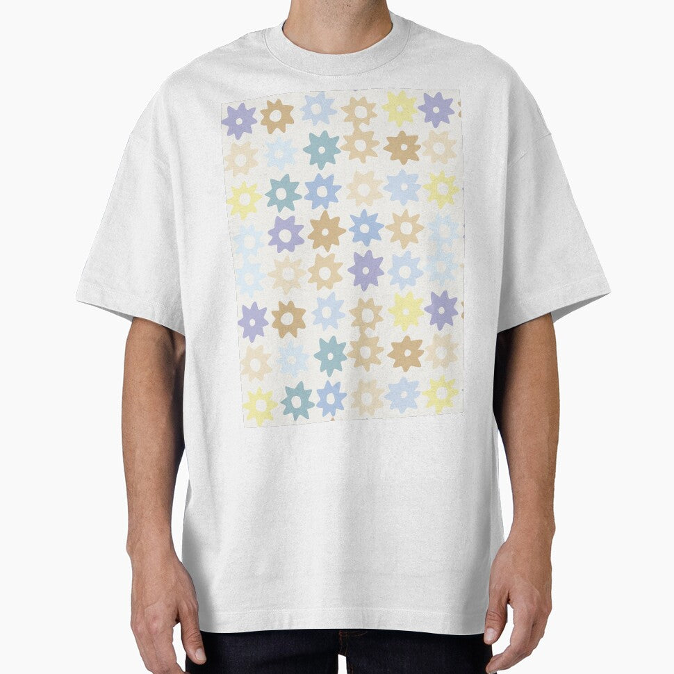 BOHO PASTEL STAR PATTERN by blomastudios