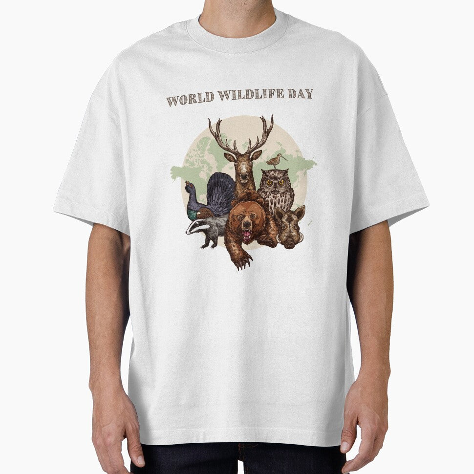 World Wildlife Day Design Love Nature and Animals by BeeClassyDesign