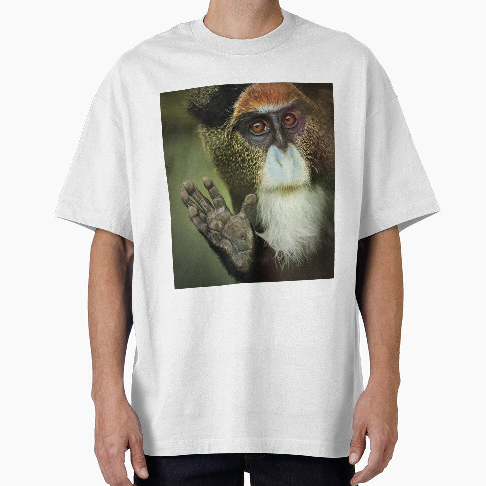 De Brazza's Monkey by Conservation Art Emporium