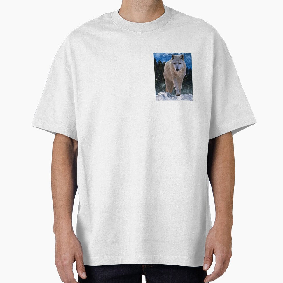 Beauty White Wolf Design by NoxLand