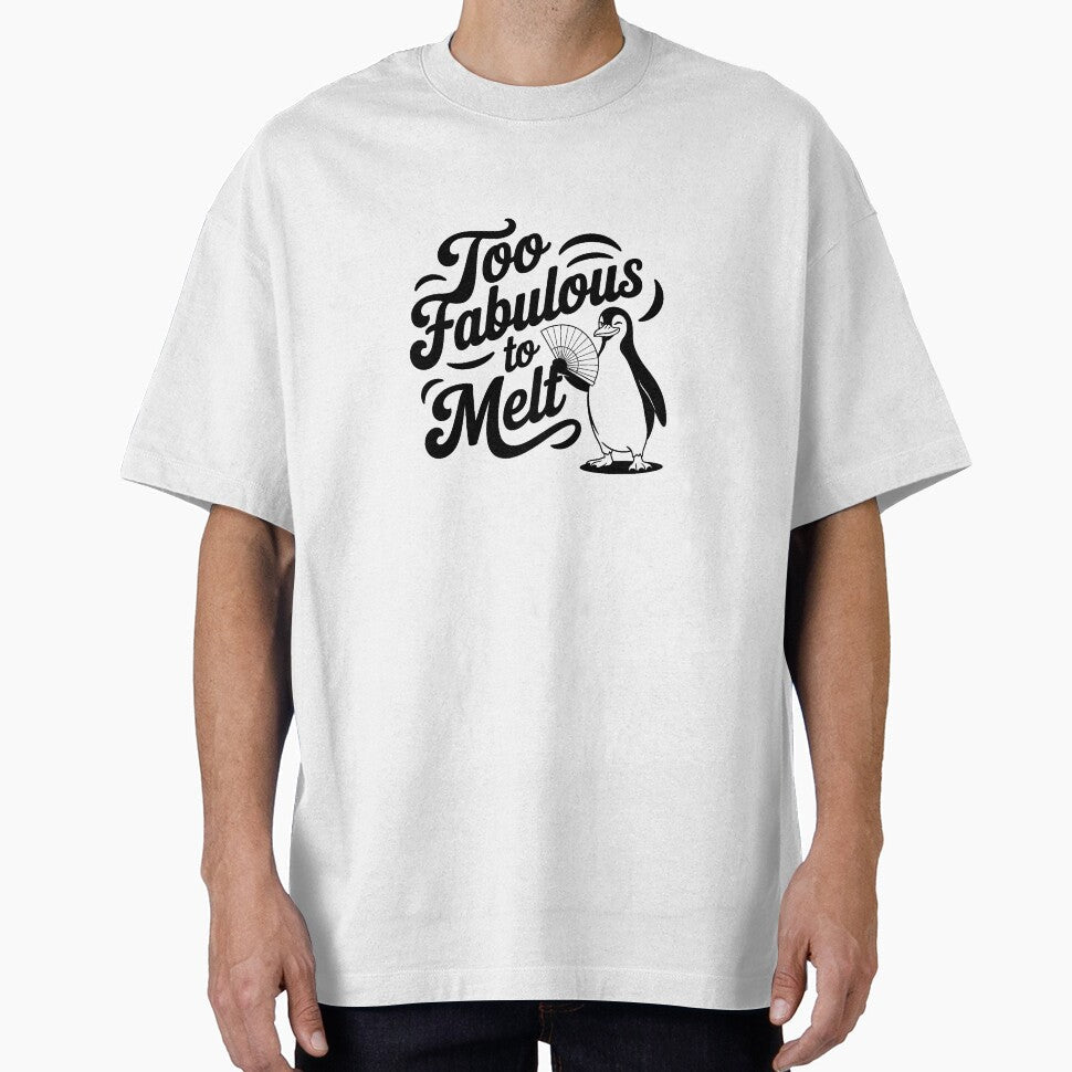 Too Fabulous To Melt Penguin Humor by artcultreone