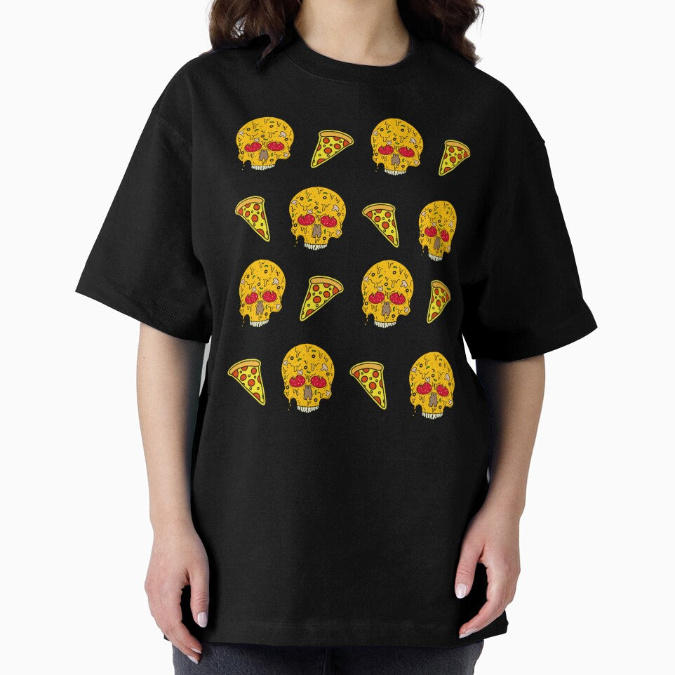 Pizza Skulls N Slices (Purple) by Milasneeze