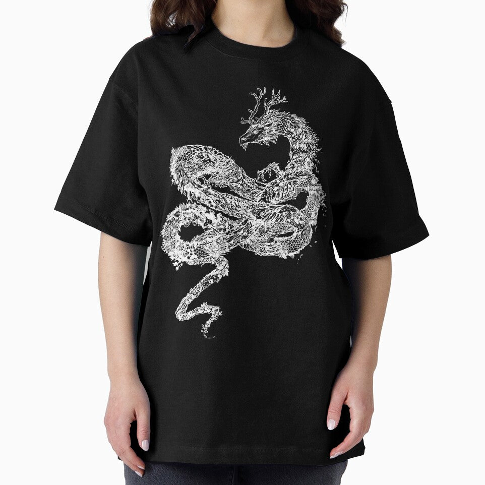 Autumn Dragon - White transparent version by davidrevoy