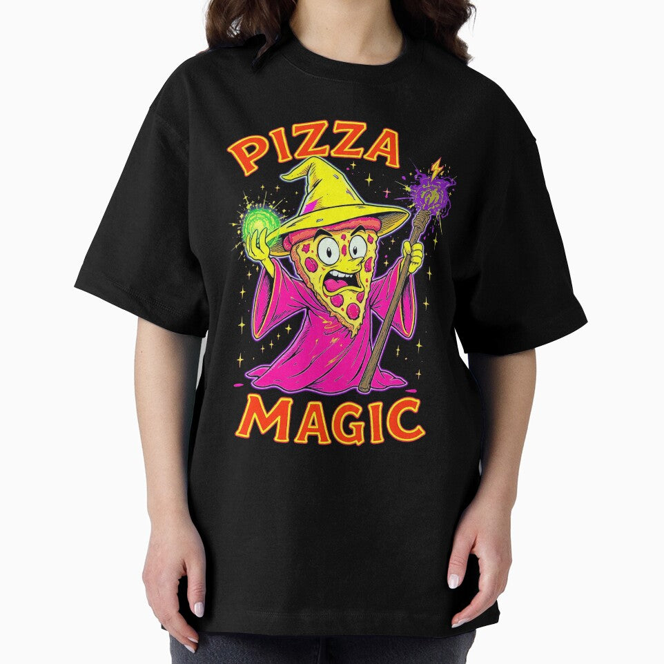 Pizza Magic Wizard Slice Funny Pizza Lover Gift by PixelQ