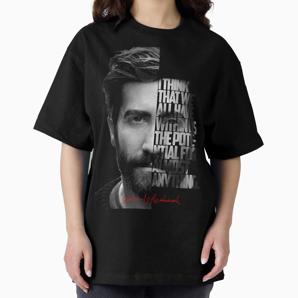 Black and white Jake Gyllenhaal quote. by The Wise Fortress