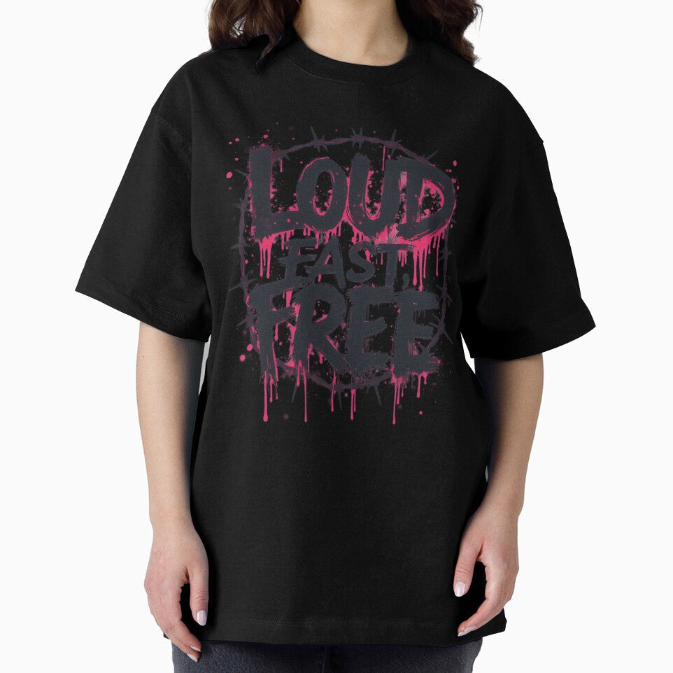 Neon Rebellion Loud Fast Free by VelvetWhispers