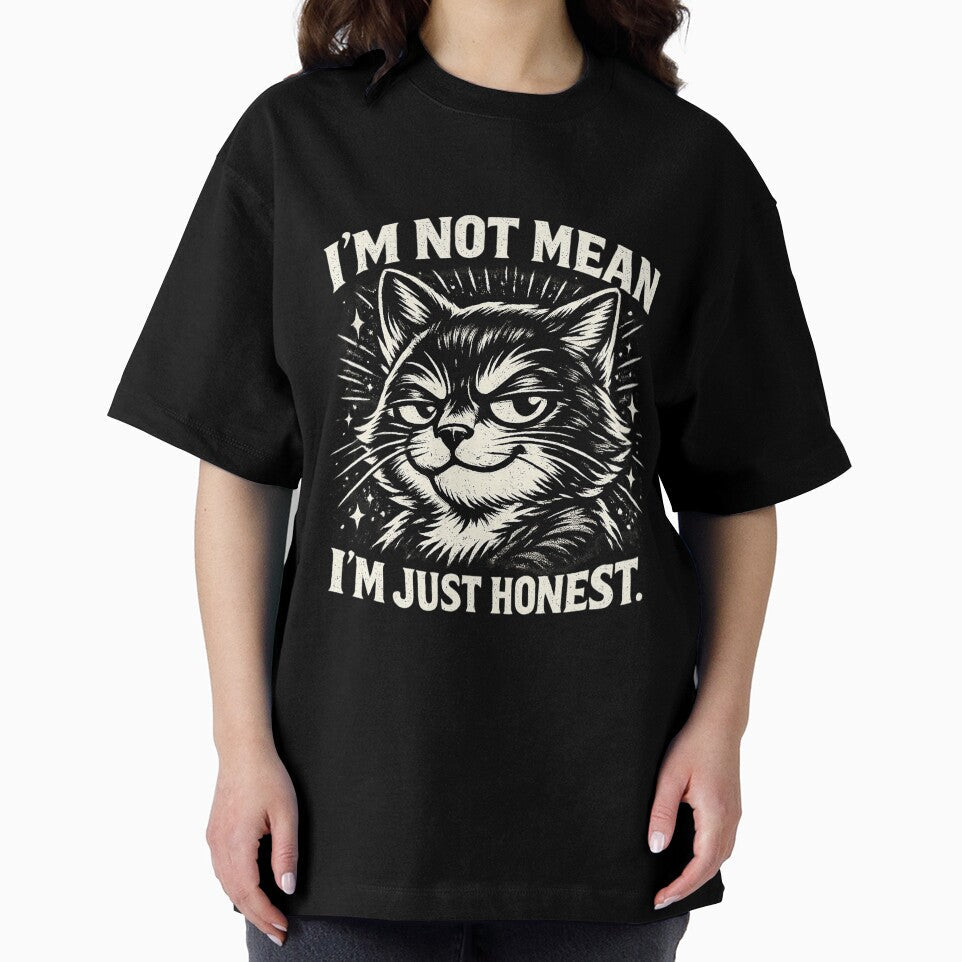 I’m Not Mean I’m Just Honest Cat Design by AlvelinaCP