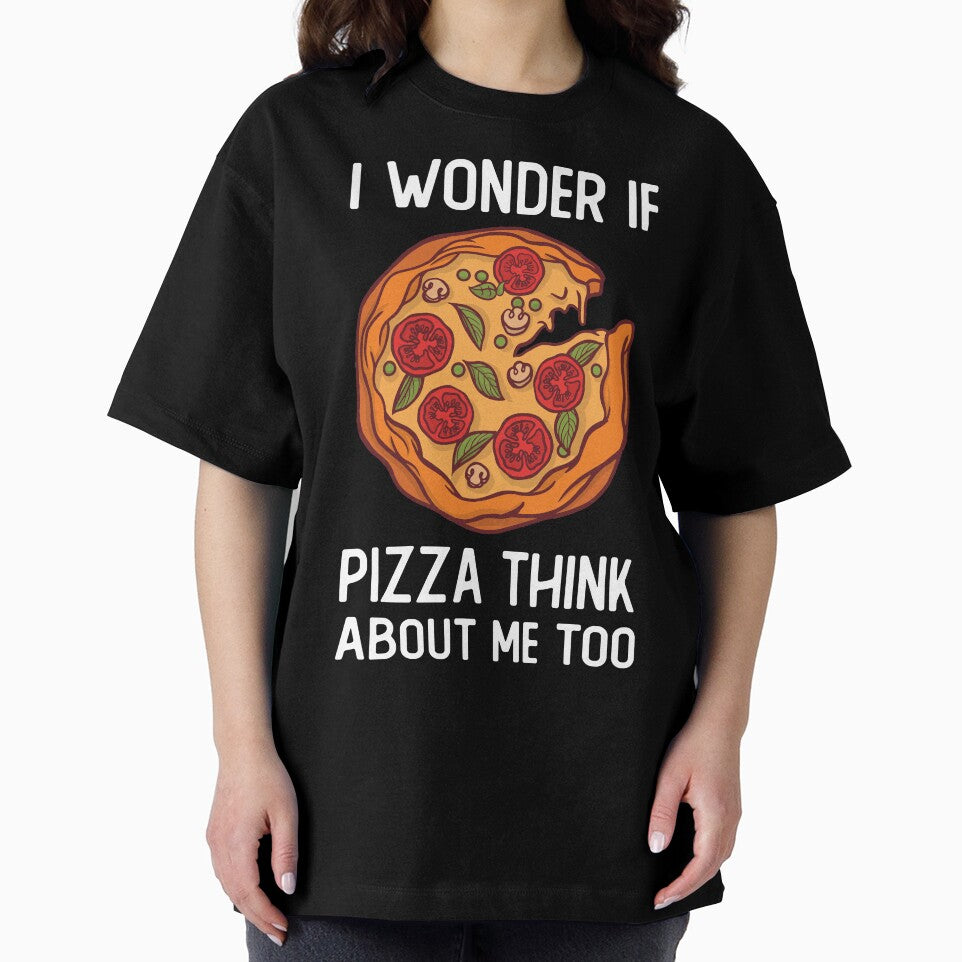I Wonder If Pizza Think About Me To by OnepixArt