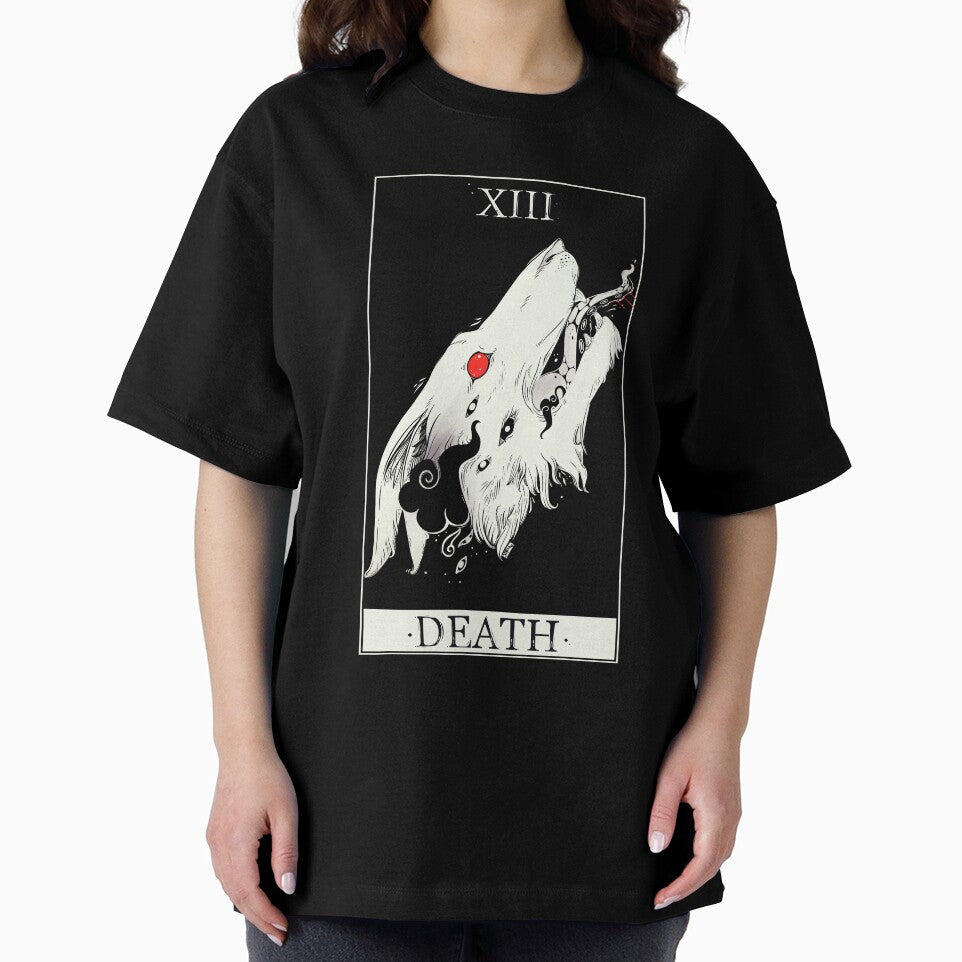 Death Tarot Card Wolf Art by cellsdividing