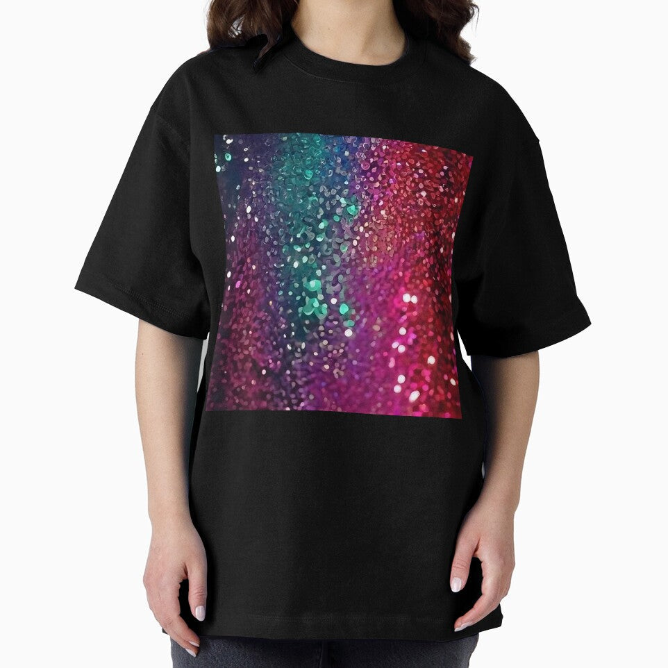 Printed image of sparkling glitter and sequins v24 by JaReVa
