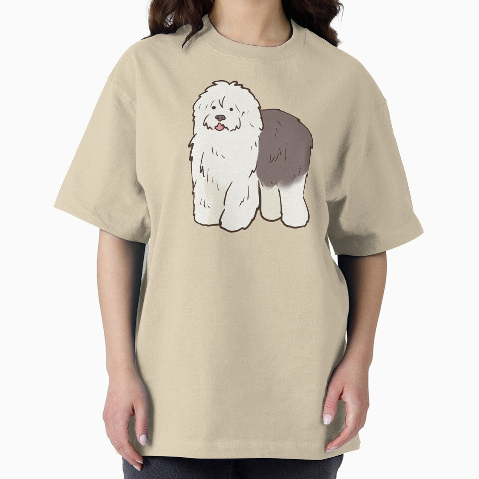 old english sheepdog art by Mayarart