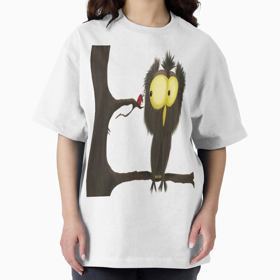 Oliver The Owl And The Ladybug by OneArtsyMomma