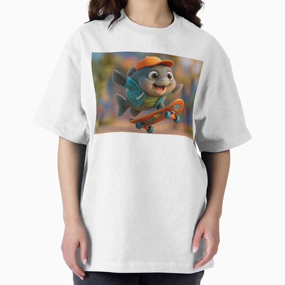 Skater Opaleye Fish by Sillytoe