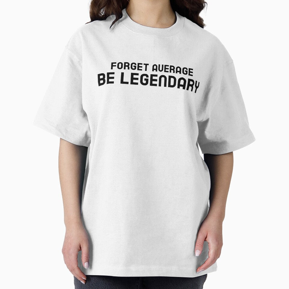 Forget Average Be Legendary by GymMotivation