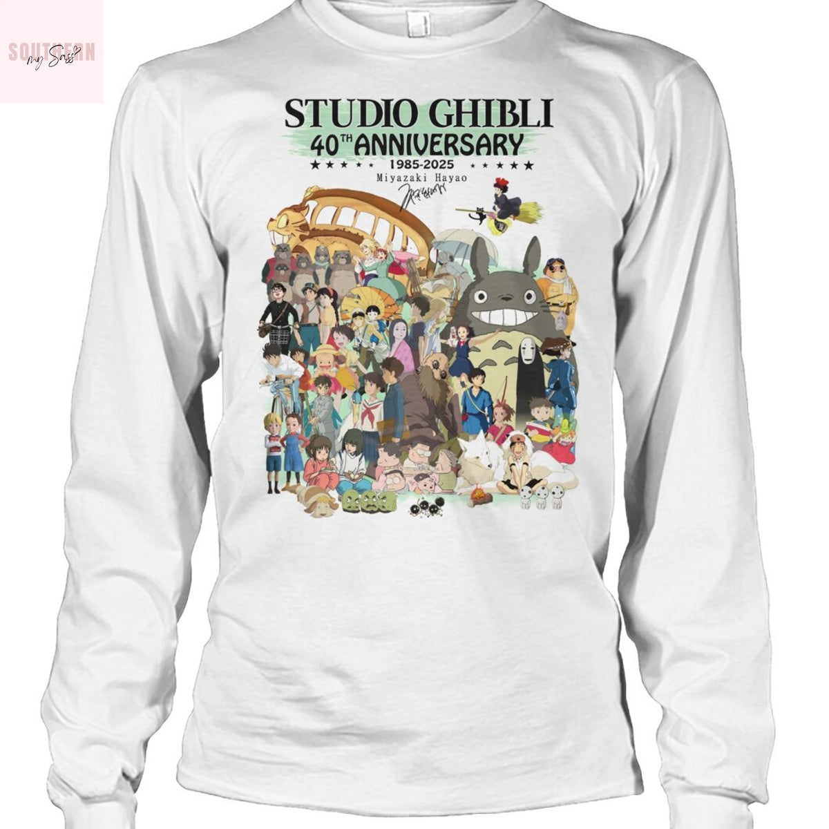 Studio Ghibli 40th Anniversary 1985-2025 Signature Unisex T-Shirt