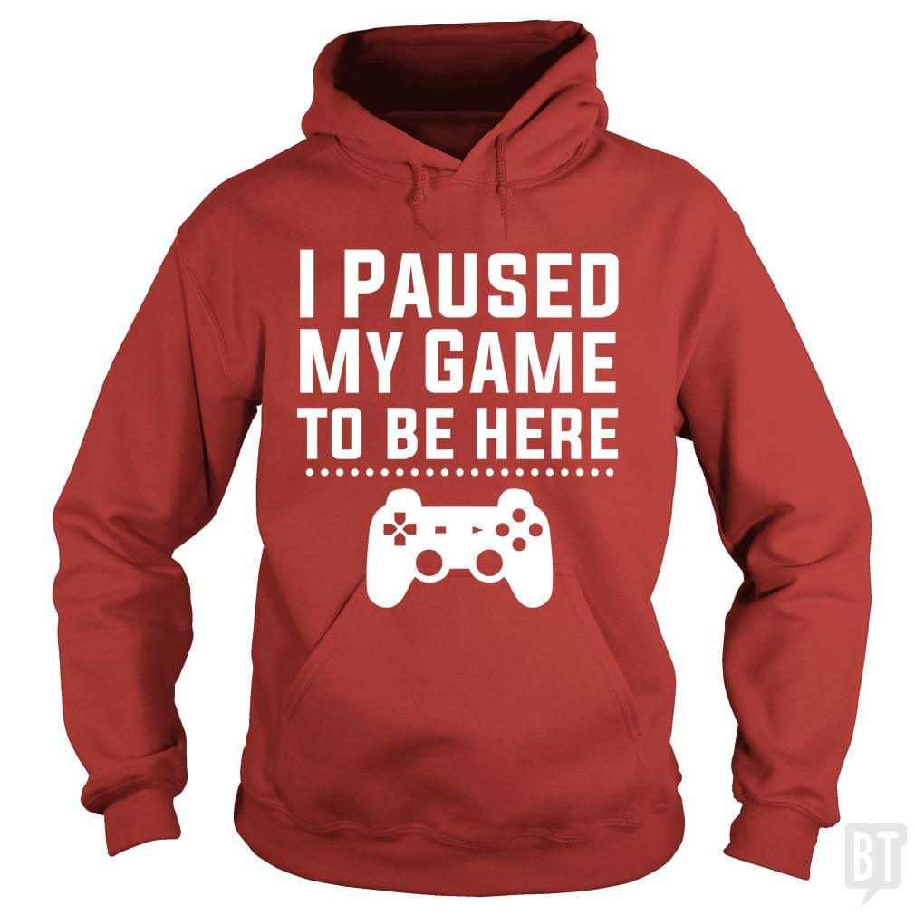 I Paused My Game #2 Hoodie