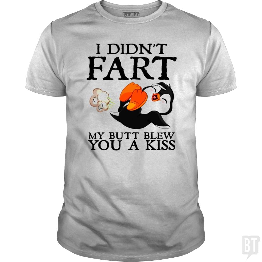 Funny Fart Kiss Tee