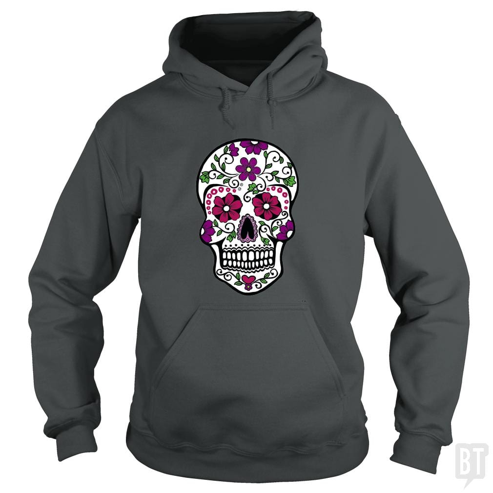 Day of the Dead Skull Hoodie