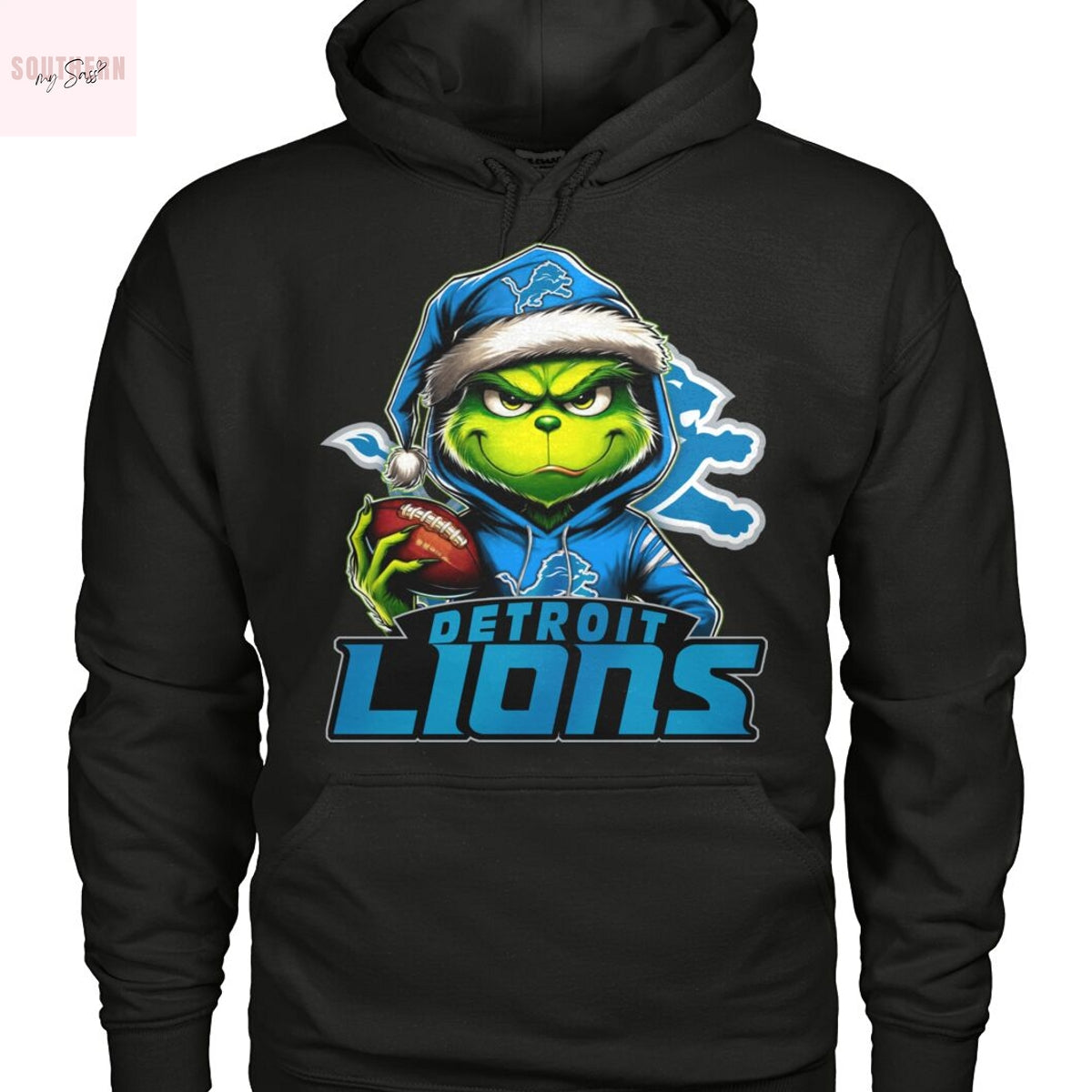 The Grinch Christmas x Detroit Lions Unsiex T-Shirt