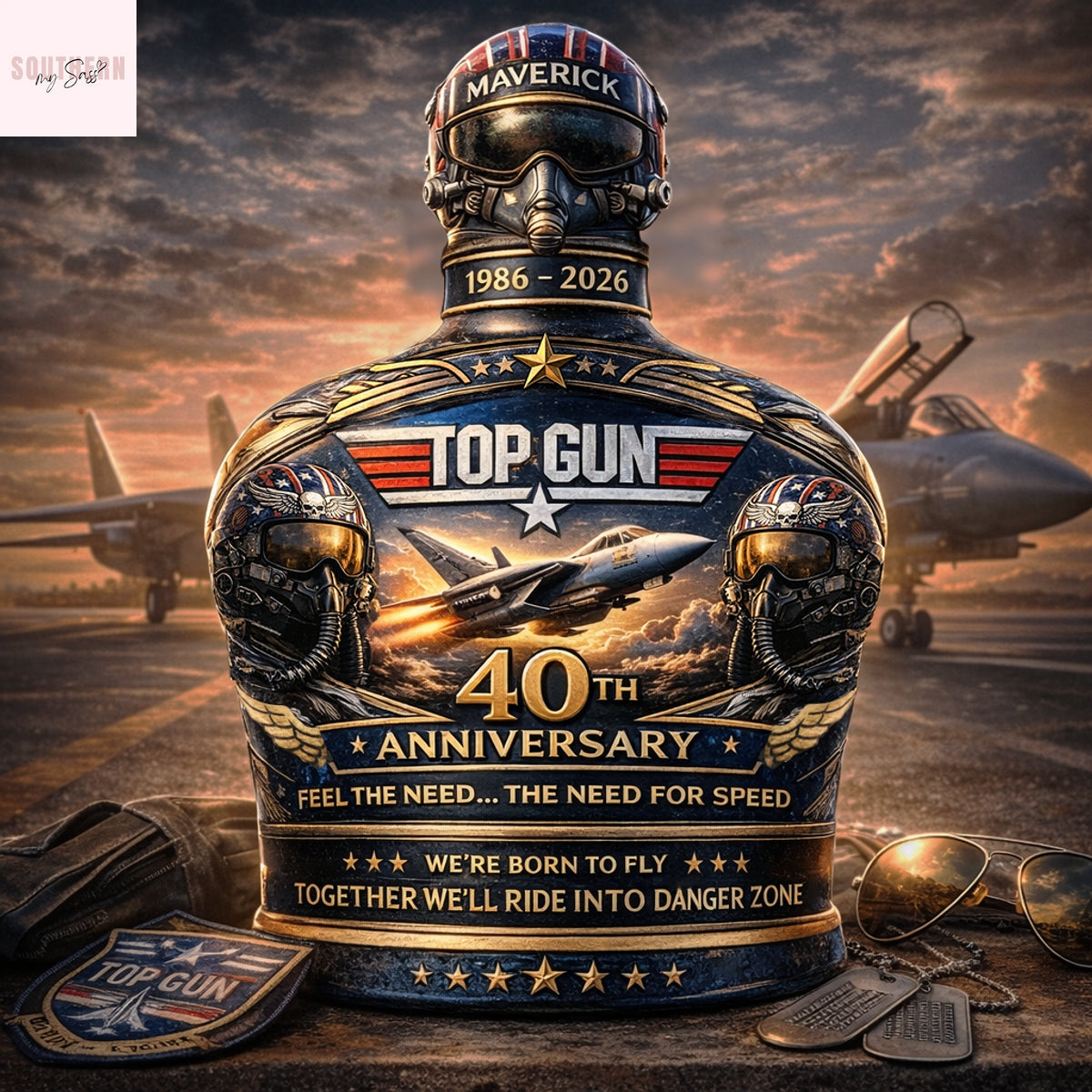 Gun 40th Anniversary 2026 Whiskey Bottle