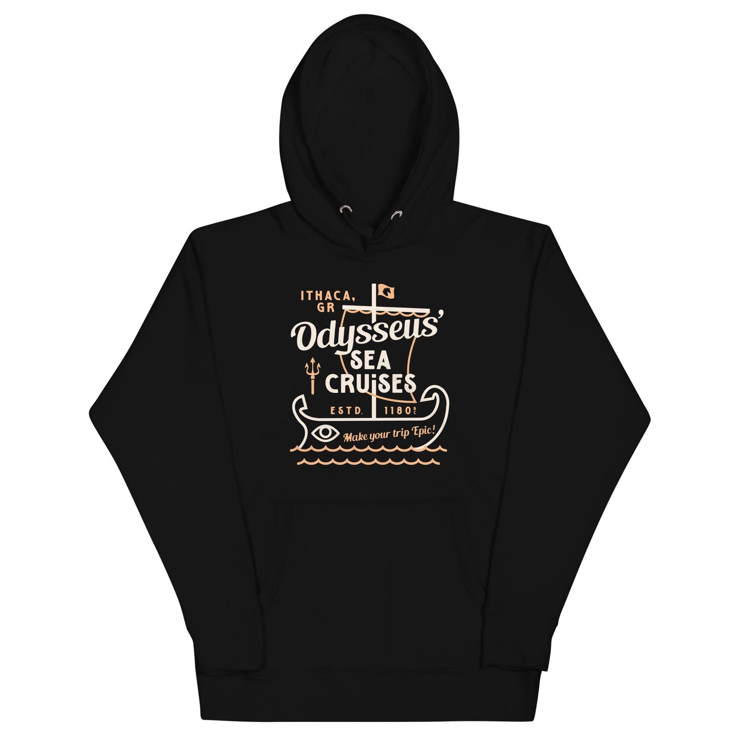 Odysseus Sea Cruises Unisex Hoodie