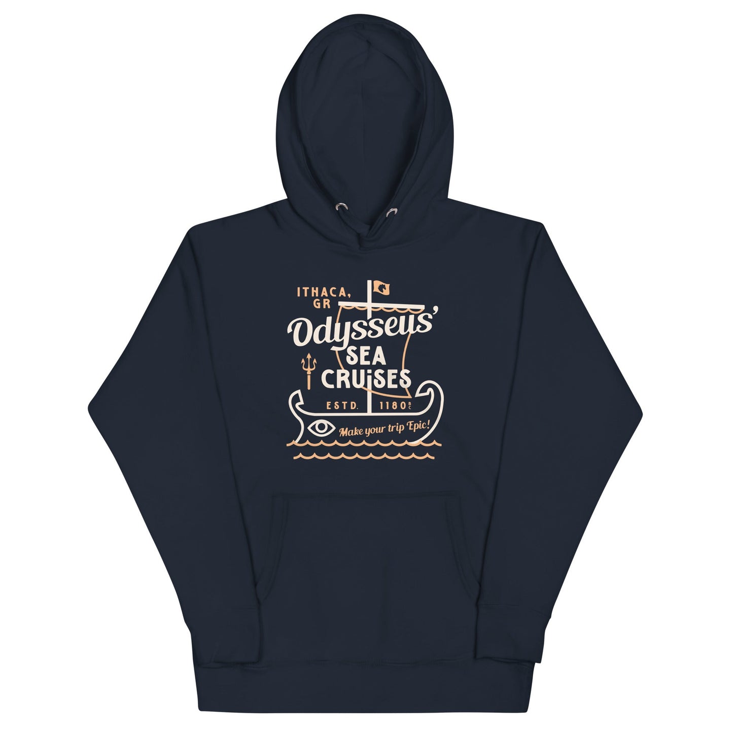 Odysseus Sea Cruises Unisex Hoodie