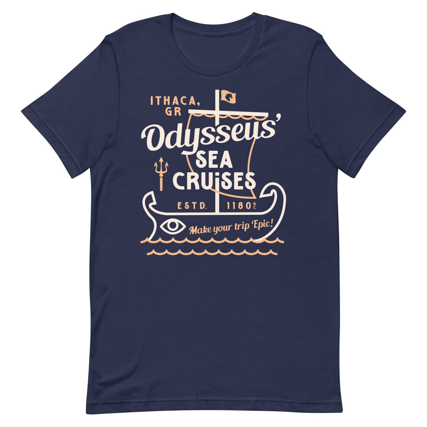 Odysseus Sea Cruises Men's Signature Tee