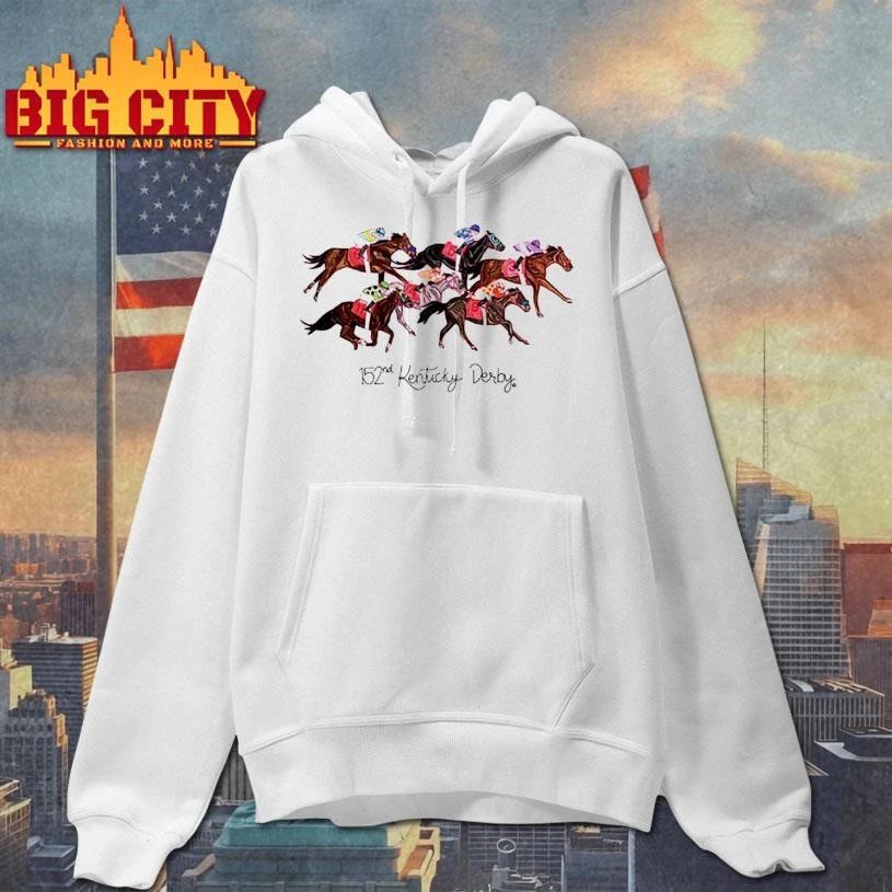 152nd Kentucky Derby Art of the Derby Six Horse Graphic Shirt