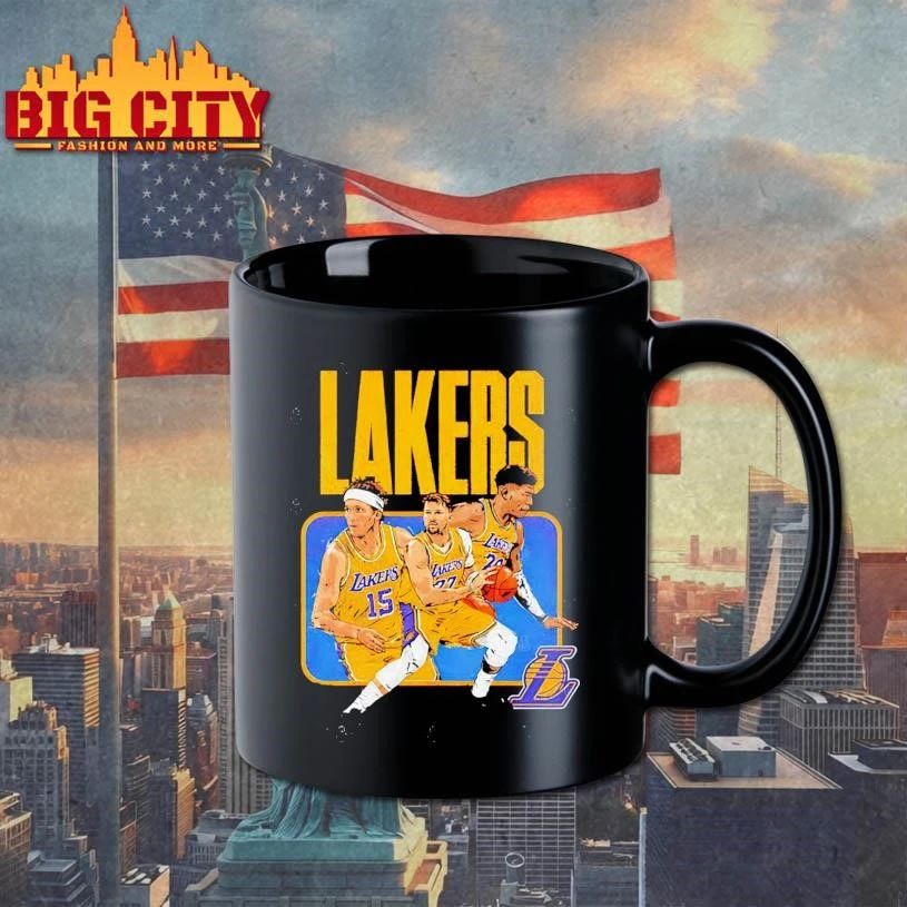 Los Angeles Lakers players 2026 NBA Playoffs retro shirt