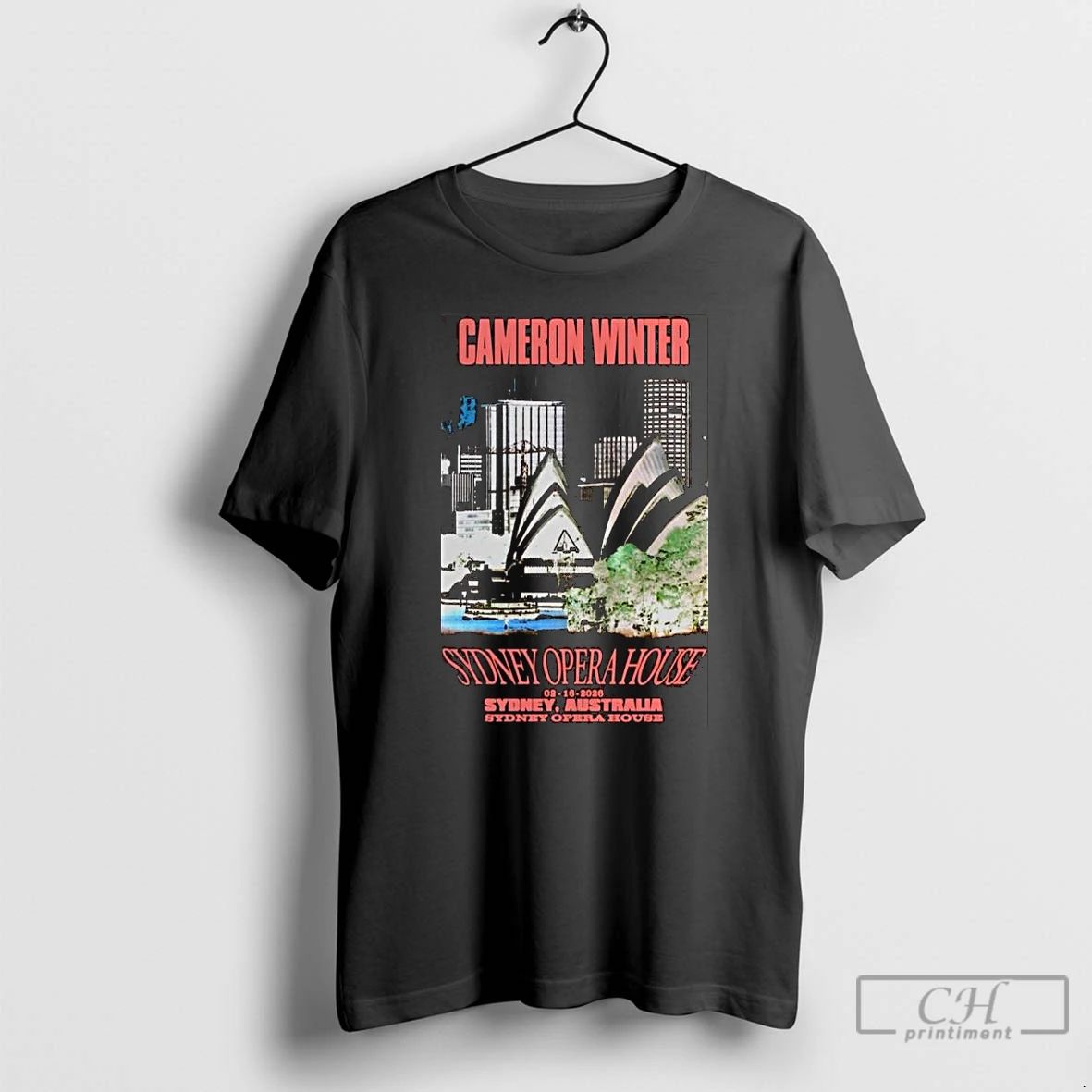 Premium Cameron Winter Sydney Opera House Concert February 16 2026 Long Sleve T Shirts