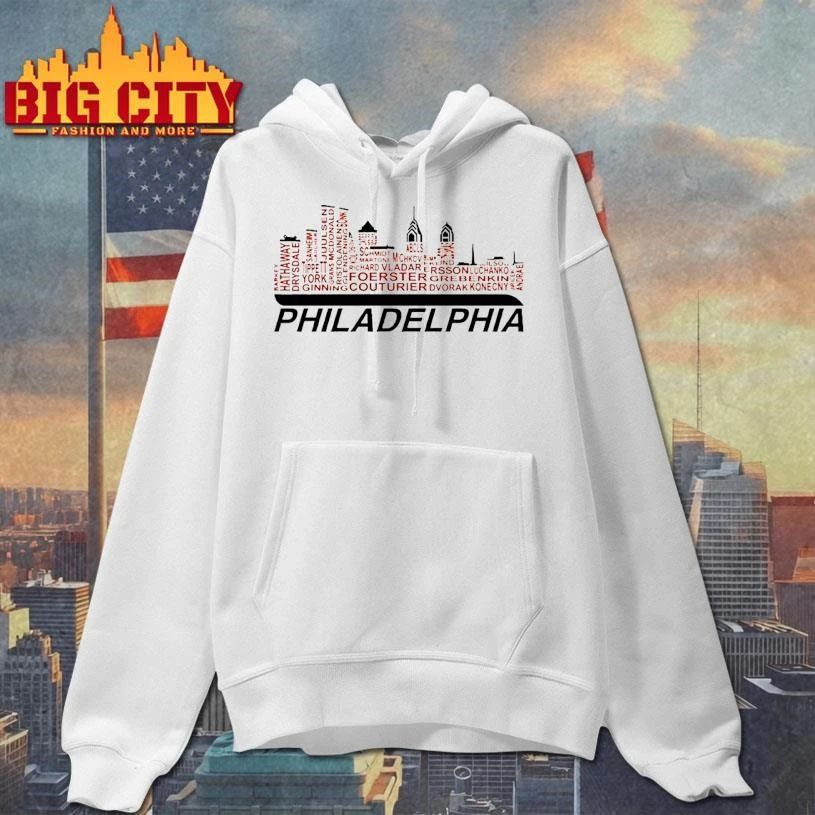 Michkov Couturier Foerster Konecny And Zegras Philadelphia Flyers Hockey Shirt