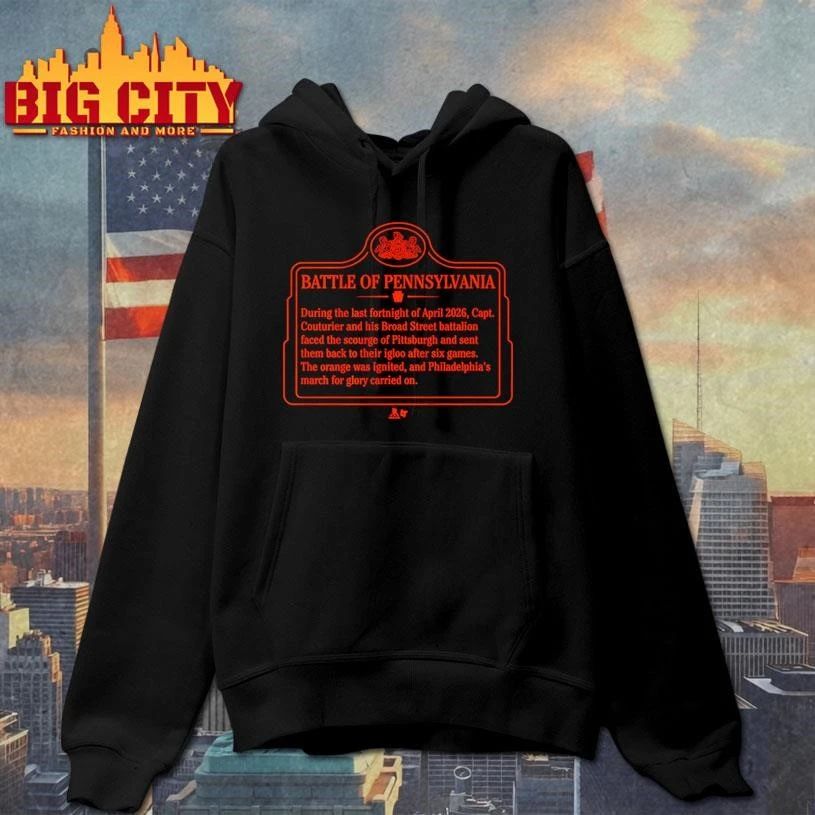 Philadelphia Hockey The Battle of Pennsylvania Graphic Shirt
