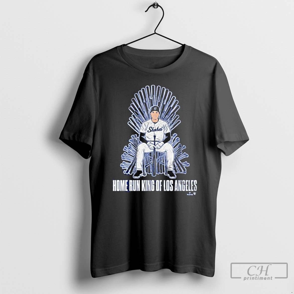 Premium Shohei Ohtani Home Run King Of Los Angeles T Shirts