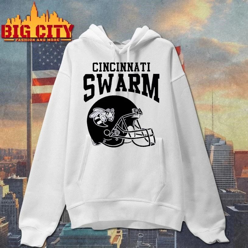 Cincinnati Swarm Hornet Swarm Attack Football Vintage 2026 logo helmet Shirt