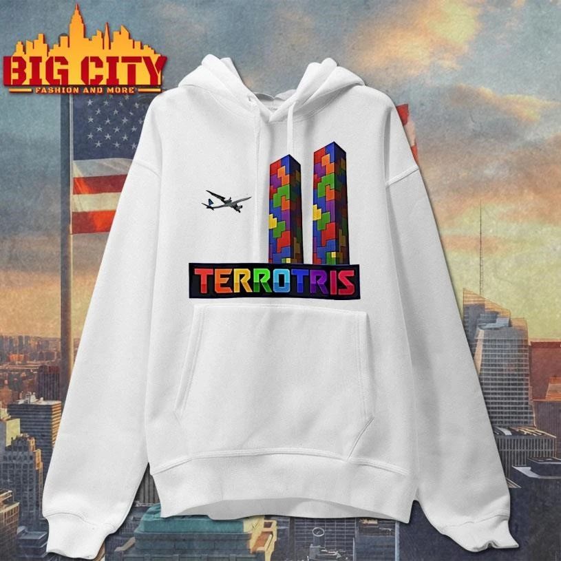 Terrotris September 11 Attacks Lego Autism Shirt