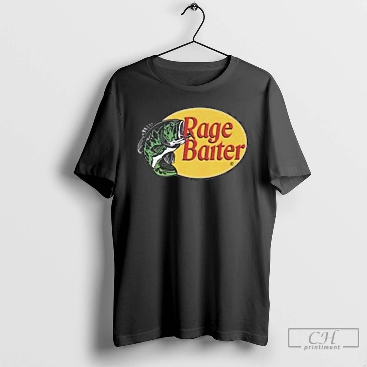 Premium Rage Baiter Fish Long Sleve T Shirts