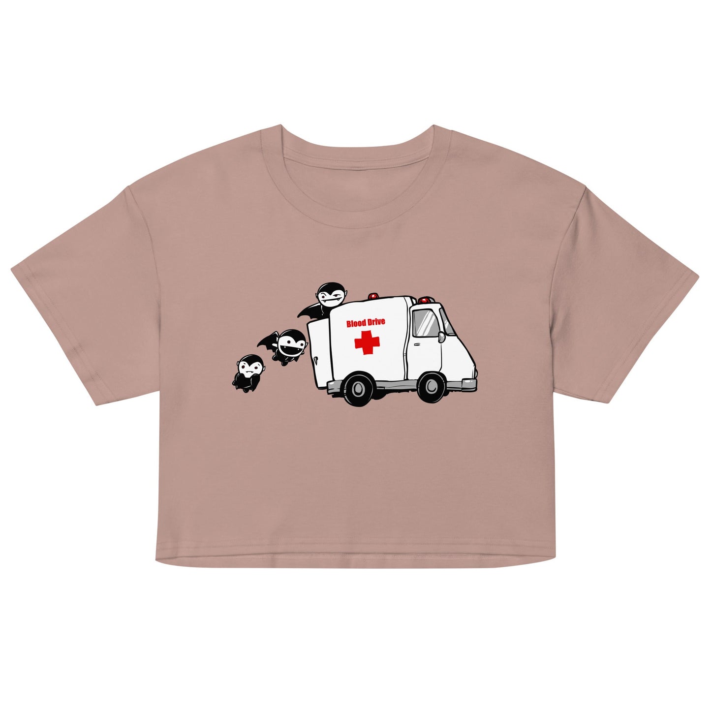 Blood Drive Vampires Women's Crop Tee