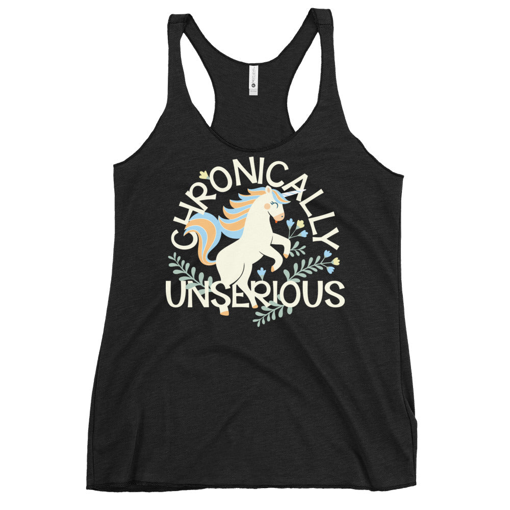 Chronically Unserious Women's Racerback Tank