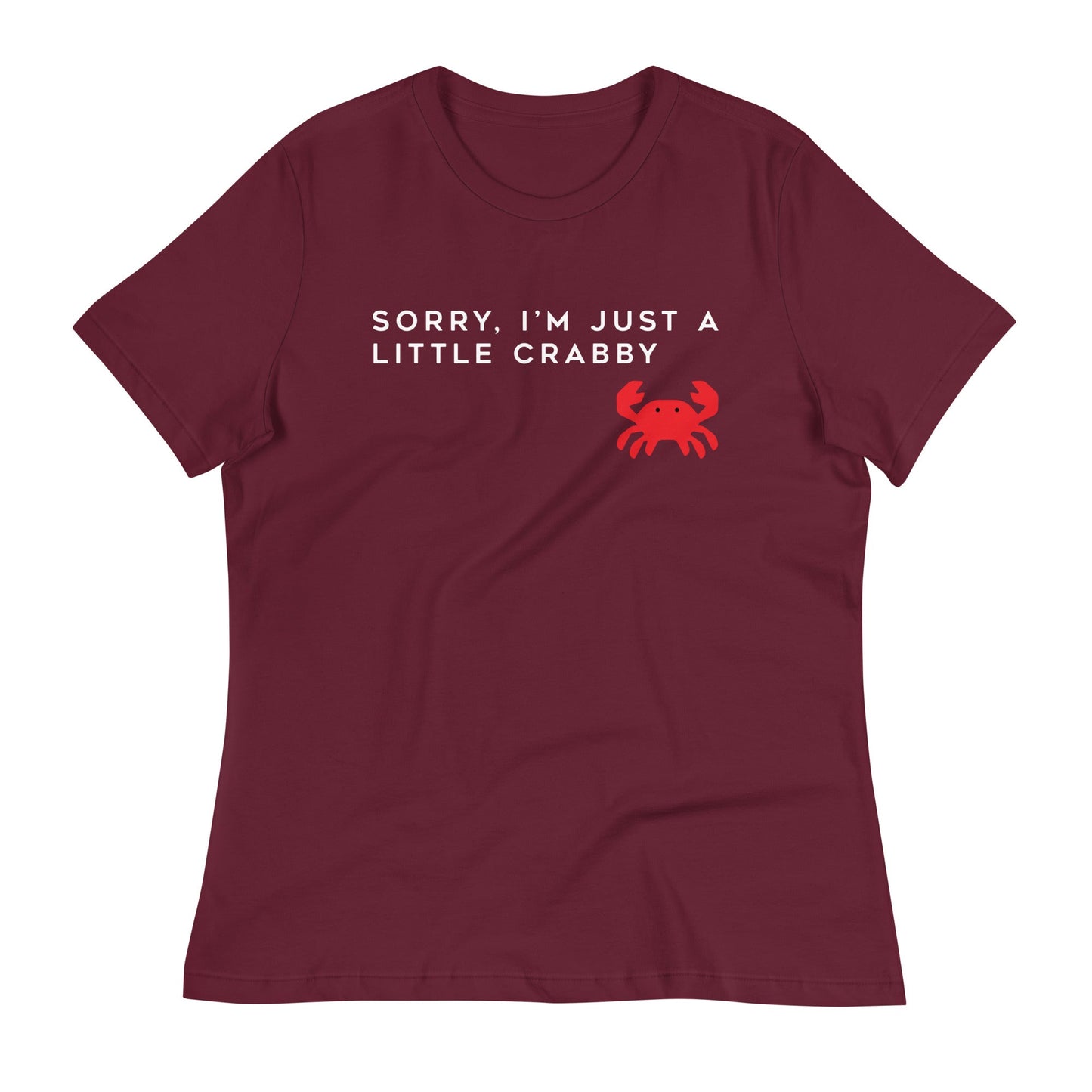 Sorry, I'm Just A Little Crabby Women's Signature Tee